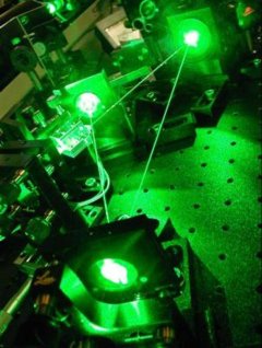 Image of a laser setup